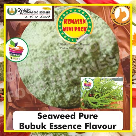 Jual Bubuk Rumput Laut Gr Tepung Essen Flavor Ekstrak Rumput Laut