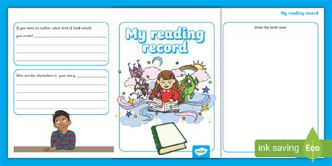 Reading Record Booklet Teacher Made Twinkl