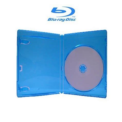 12mm Blu Ray Case With Licensed Blu Ray Logo Single Disc 25 Cases