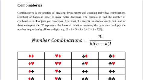 Reading Modern Poker Theory and can understand part bout combinatorics (help me!) : r/poker