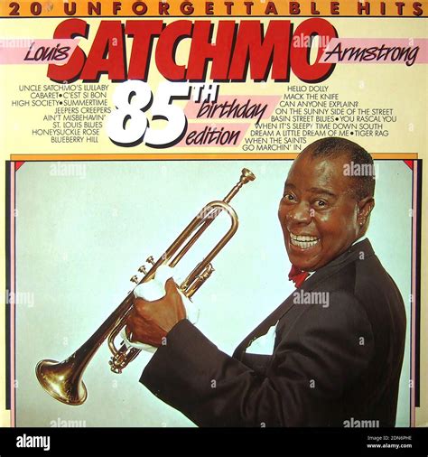 Louis Armstrong - Satchmo 85th Birthday Edition - Vintage vinyl album ...