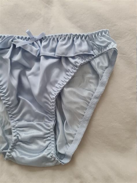 Silky Satin Bikini Panties From Japan Size Aus Uk Gem