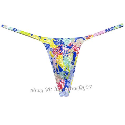 Men Posing Thong Underwear Micro Bikini Swim Tangas Slim Pouch G String Lingerie EBay