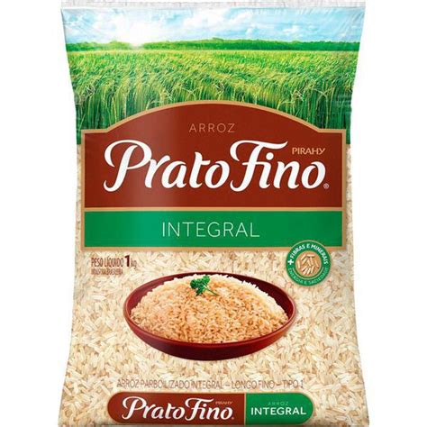 Arroz Integral Prato Fino 1kg Tenda Atacado