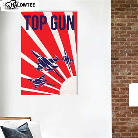 Top Gun Alternative Poster Top Gun Poster Canvas Top Gun Wall Art