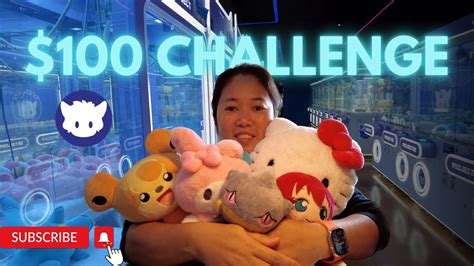 Claw Machine Challenge At Project Ke Youtube