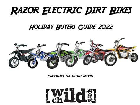 Razor Dirt Bike Comparison 2023 Chart 2023 Complete Guide, 41% OFF