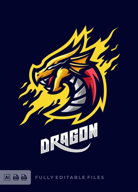 Dragon Sports and Esports Logo Design | Esports logo, Game logo design ...