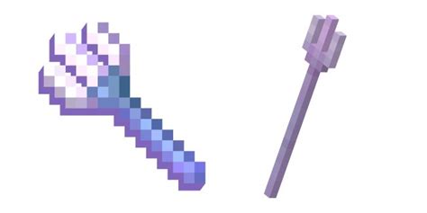 Minecraft Enchanted Trident cursor – Custom Cursor | Trident, Minecraft, Enchanted