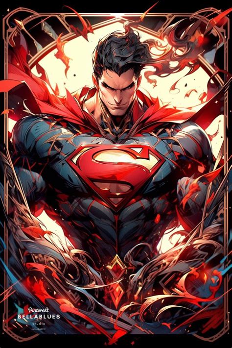 "Superman: The Man of Steel" | Superman artwork, Drawing superheroes ...