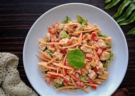 Resep Tempe Salad With Mayo Dressing Oleh DyahWuLan Bae Cookpad