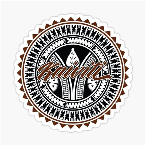 Original Fijian Kaiviti Kesakesa Design Sticker For Sale By