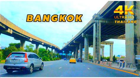 Driving In Bangkok Thailand Street View 4k 60 Fps UHD YouTube