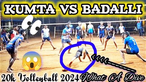 Badalli Beat Kumta Volleyball Full Match 2024 Putta Sudeep Yuvaraj