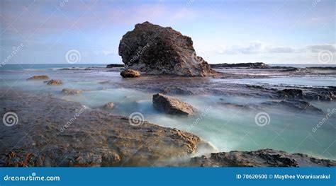 Sunrise At Currumbin Rock Stock Photography | CartoonDealer.com #70620500