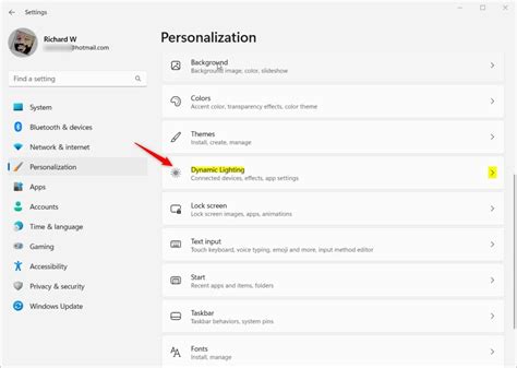 How To Turn On Or Off Dynamic Lighting In Windows Geek Rewind