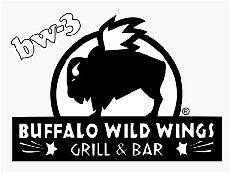 Buffalo Wild Wings Logo Black And White Buffalo Wild Wings Grill