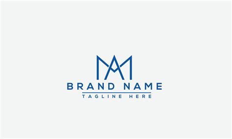 MA Logo Design Template Vector Graphic Branding Element. 10946640 ...