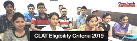 CLAT Eligibility Criteria 2020 - CLAT 2020 Eligibility | Chandigarh Study