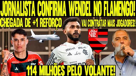 Mais Um Aerofla Jornalista Confirma Acerto De Wendel Flamengo