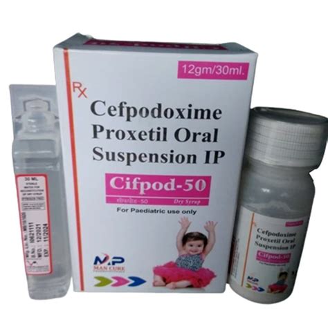 Cifpod 50 Cefpodoxime Proxetil Oral Suspension 50 Mg At Rs 85 Box In Patna