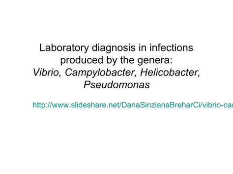 Vibrio Campylobacter Helicobacterpseudomonas Ppt