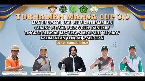 Match Futsal Mansa Cup 2024 Smkn 1 Pulang Pisau B Vs Sma 1 Basarang