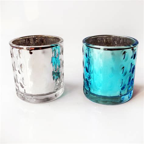 Modern Luxury Glass Candle Holders For Home Decorations High Quality Glass Candle Jar Glass