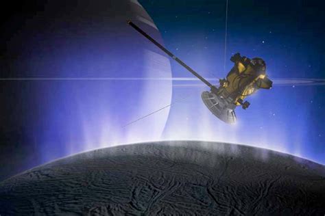 Fleet Of Robots Could Hunt For Life On Icy Moon Enceladus New Scientist