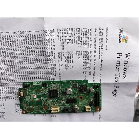 Jual Mainboard Epson L1110 Used Indonesia Shopee Indonesia