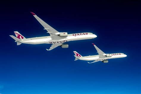 Primul Airbus A350 1000 Qatar Airways La Primul Zbor