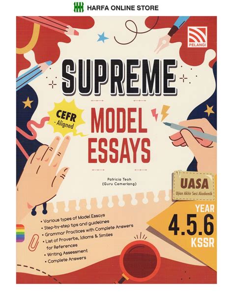 Buku Rujukan Supreme Model Essays Cefr Aligned Uasa Year