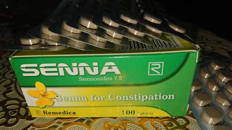 SENNA Sennosides 7.5MG tablet, Everything Else on Carousell