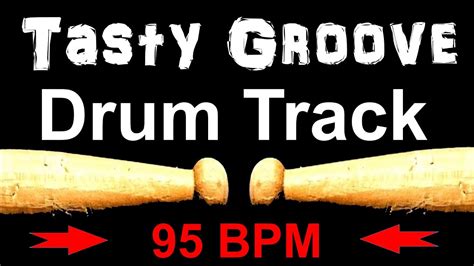 Tasty Rock Drum Track 95 BPM Drum Beat For Bass Guitar Backing Tracks