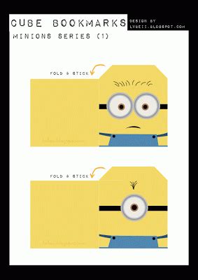 Minions Bookmarks Freebies Print Them And Spice Up Your Reading Time