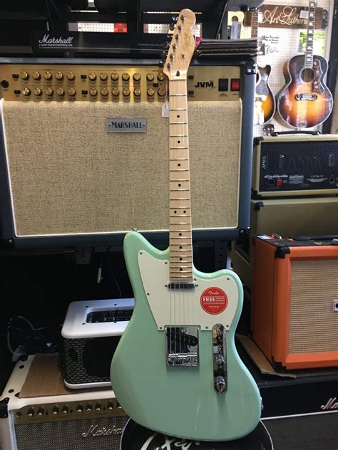 Buy Fender Squier Paranormal Offset Telecaster Surf Green In Cornwall