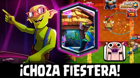 Desafío CHOZA DE DUENDES FIESTERA MAZO para GANAR FÁCIL Clash Royale