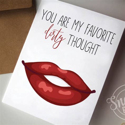 Sexy Valentine Card Etsy