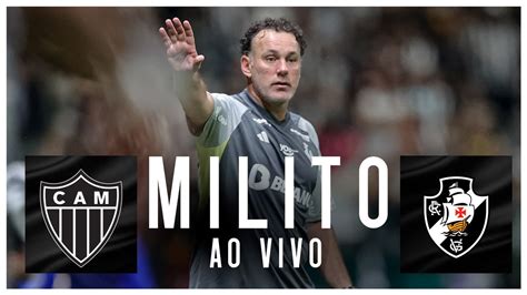 AO VIVO GABRIEL MILITO ENTREVISTA COLETIVA GALO X VASCO YouTube