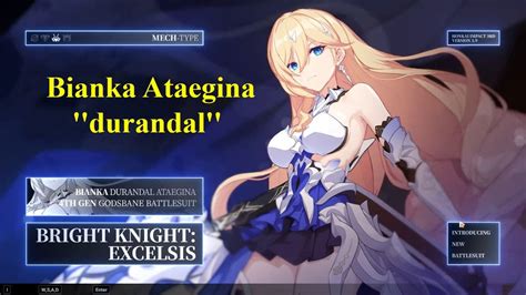 Pv Bianka Ataegina Durandal Honkai Impact 3 Youtube