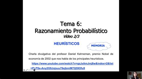 Canal Uned Tema Razonamiento Probabil Stico