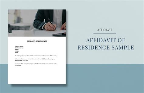 Free Sample Affidavit Of Ownership Template Affidavit Of Change Of