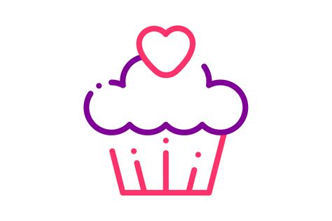 Cake Icon Graphic By Rudezstudio · Creative Fabrica