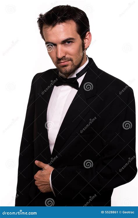 Handsome Man In Tuxedo Stock Image Image