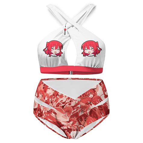 Ikuyo Kita Crisscross Bikini Gearotaku