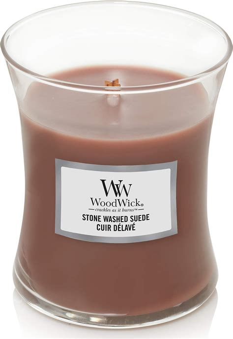 Woodwick Large Hourglass Scented Candle Wood Smoke With Crackling Wick