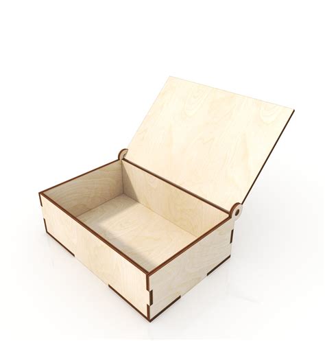 Laser Cutting Box By Size Custom Box Hinged Lid Boxes Etsy