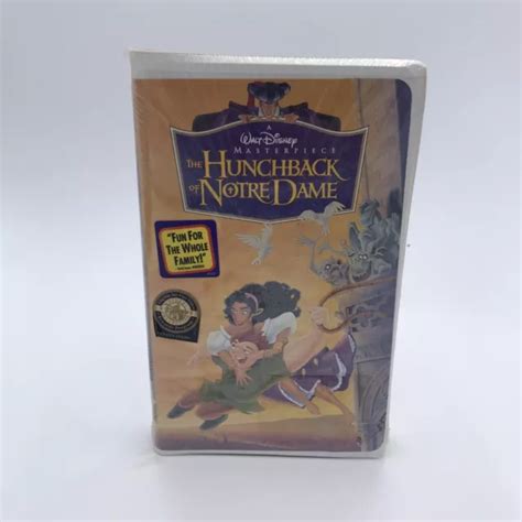 New Sealed The Hunchback Of Notre Dame Vhs Clamshell Walt Disney