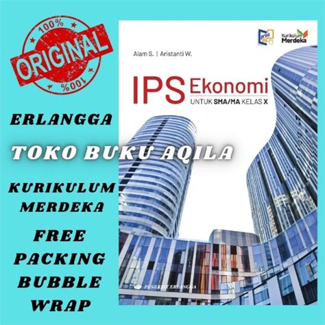 Jual Buku Ips Ekonomi Kelas X Sma Erlangga Kurikulum Merdeka