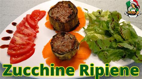 Zucchine Ripiene Un Esplosione Di Sapori Con Macinato Di Vitello E